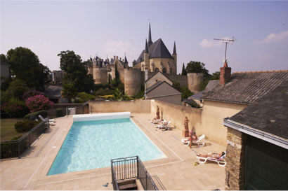 hôtel du château de montreuil bellay